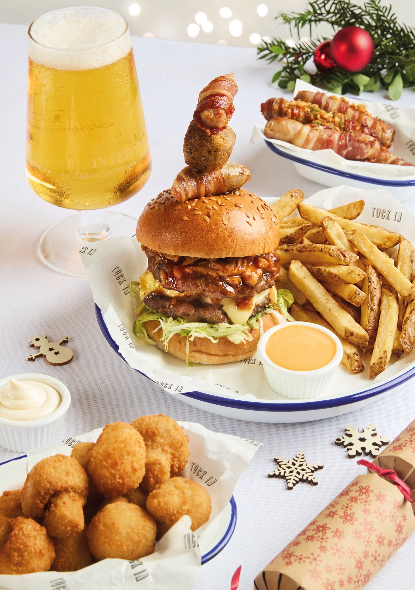 Festive Lunch & Dinner at The Woodman in Hampshire